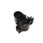 Chain Link 2 1/2" [2 3/8" OD] Black Industrial Gate Box Hinge - Butt Hinge (Pressed Steel)