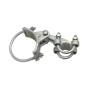Chain Link 4 1/2" Industrial Offset Gate Hinge - Malleable Steel