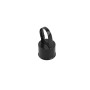 Chain Link 2" [1 7/8" OD] x 1 3/8" Black Loop Cap - Line Post Top Cap (Aluminum)