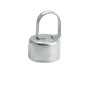 Chain Link 3" [2 7/8" OD] x 2" [1 7/8" OD] Top Rail Eye Top Loop Cap - Line Post Top Cap (Galvanized Steel)