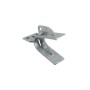 Chain Link Lock N' Latch Straight Standard Type For Double Gates (Hot Dip Galvanized Steel)