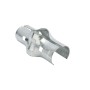 Chain Link 2" [1 7/8"] x 1 5/8" Line Rail Clamp - Boulevard Clamp (Galvanized Steel)