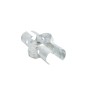 Chain Link 4" x 1 5/8" Line Rail Clamp - Boulevard Clamp (Galvanized Steel)