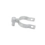 Chain Link 2 1/2" [2 3/8" OD] x 5/8" Male Gate Post Hinge (Galvanized Pressed Steel)