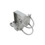 Chain Link 4" Overhead I Beam Hanger Assembly for Overhead I-Beam Slide Gate System (Pressed Steel)