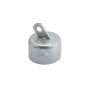 Chain Link 3" [2 7/8" OD] Offset Rail End Cup - End Rail (Pressed Steel)