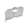Chain Link 1 5/8" In Ground Post Anchor for Securing No Dig Fence Posts (Galvanized Pressed Steel)