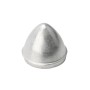 Chain Link 3" Die-Cast Aluminum External Acorn Post Cap (Fits 2 7/8" OD) Chain Link Acorn Pipe Post Cap