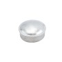 Chain Link Fence 3 1/2" Galvanized Round Dome External Fence Post Cap (Pressed Steel)