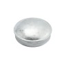 Chain Link Fence 4 1/2" [And SCH40 4 1/2" OD Pipe] Galvanized External Round Dome Fence Post Cap (Pressed Steel)