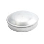 Chain Link Fence 8 5/8" Round Dome External Fence Post Cap (Pressed Steel)