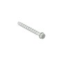 3/8" x 4" Screw Anchor Bolt Hot Dip Galvanized Exterior Rated (Heat Treated Carbon Steel) HDG