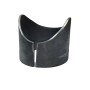 Chain Link Pipe Saddle 2 3/8" x 2 3/8" Pipe Pal Weld on Saddle (Bare Raw Steel) - SPP238X238