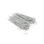 Chain Link 6 1/2" Long Steel Fence Ties [100 Quantity] for 1 5/8" and 2" 1 7/8" OD] Posts -  Hook Fence Ties (Steel)