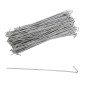 Chain Link 12 1/2" Long Fence Ties [100 Quantity] for 4" Posts - Fence Pre-Ties (Steel)