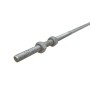 Chain Link Fence Steel Truss Rod 3/8" x 11' Long Hot Dip Galvanized with 2 Nuts (132" Long)