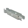 Chain Link Fence Single Wheel Carrier Bracket 2" [1 7/8" OD] x 6" - Heavy Duty HDG (Bracket Only)
