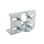 Chain Link 3" [2 7/8" OD] Round Heavy-Duty Truck Bracket For Sliding Gates - Trolley Hanger Bracket (Galvanized Pressed Steel) - TB3R