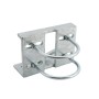 Chain Link 4 1/2" (4 1/2" OD) Round Heavy-Duty Truck Bracket For Sliding Gates - Trolley Hanger Bracket (Galvanized Pressed Steel) - TB412R