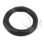 Chain Link Fence Black Utility Tension Wire [6 Gauge] (Vinyl Coated Steel Utility Wire) - 400' Long, 40 lbs.
