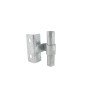 Chain Link Wall Mount Line Track Bracket - Safety Bracket Masonry (Galvanized Steel)