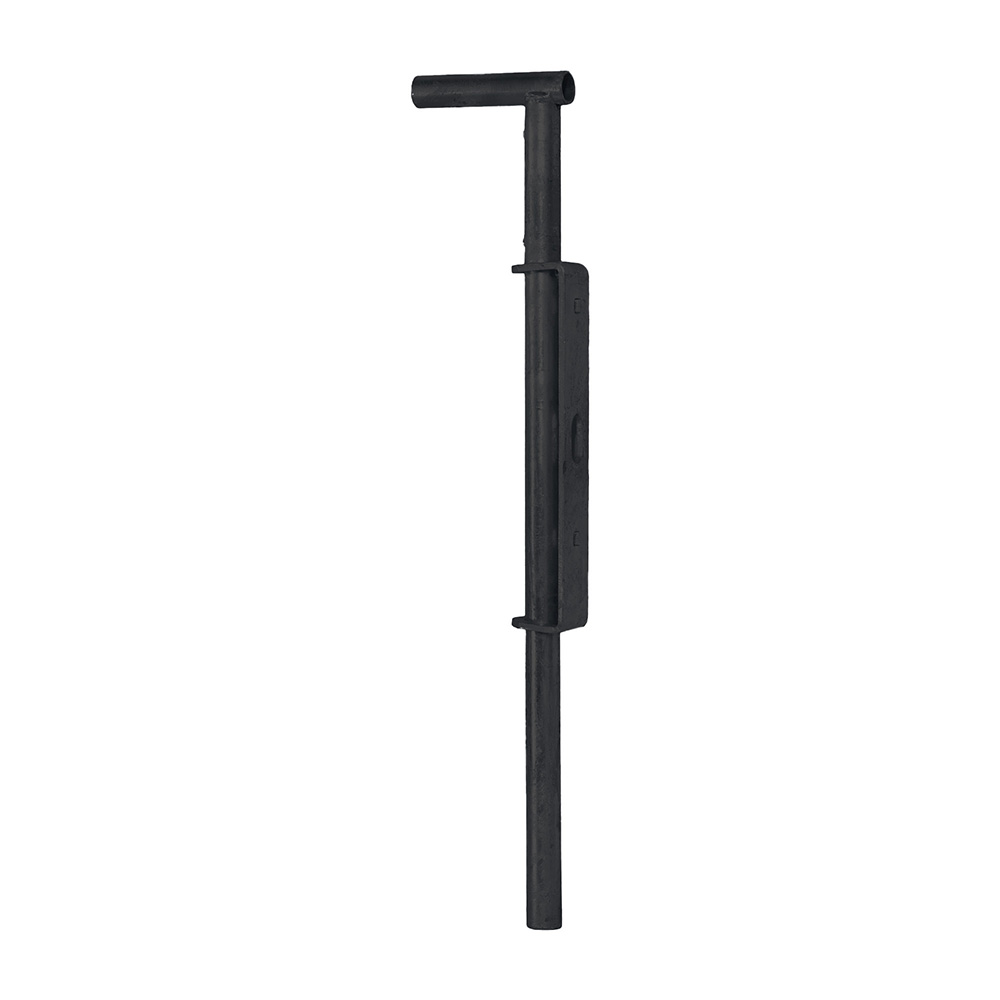 Black Powder-Coated Drop Rods