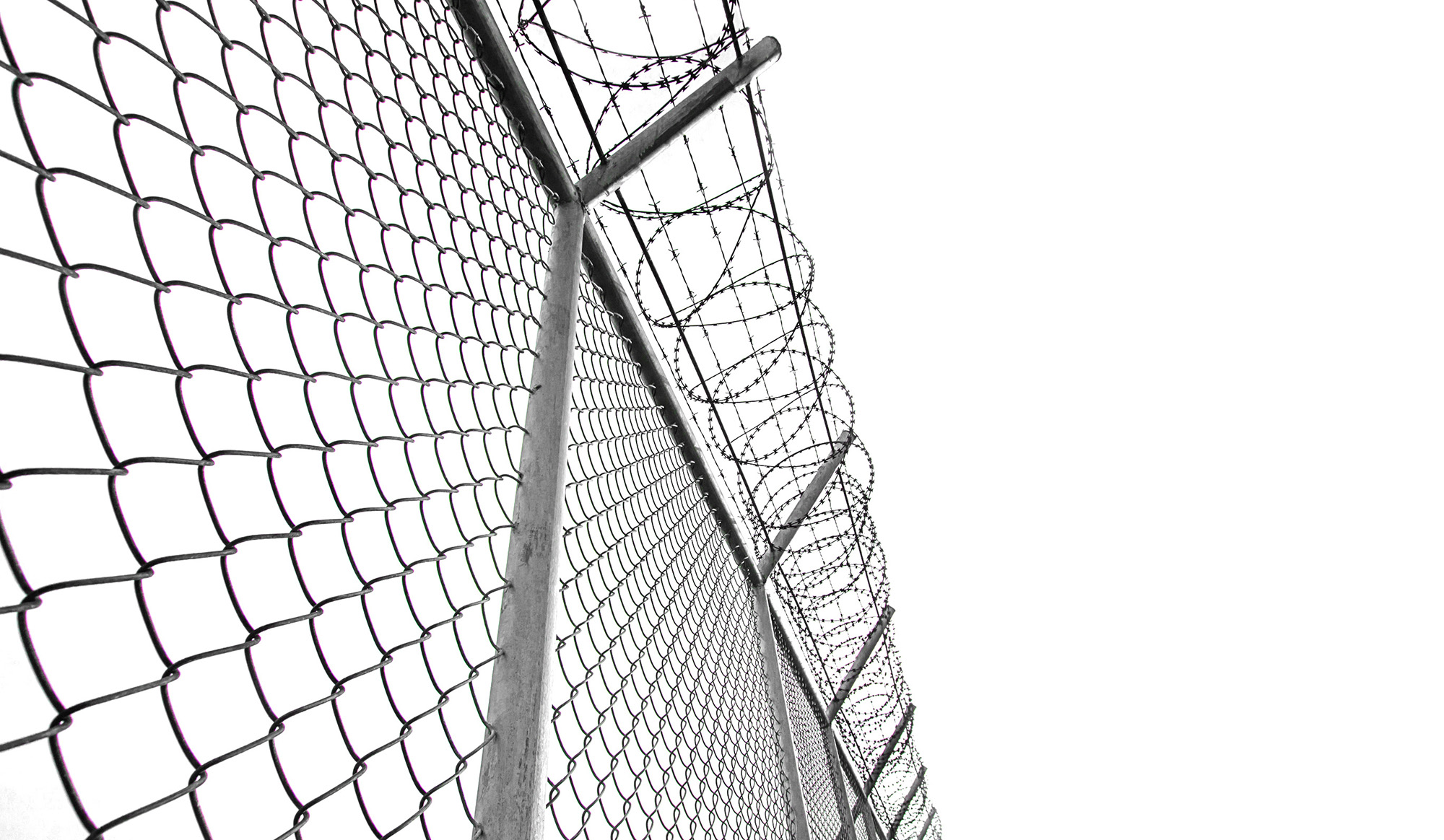 Chain Link Prison Fence