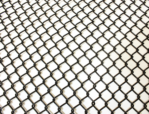 Black Chain Link Fence Fabric