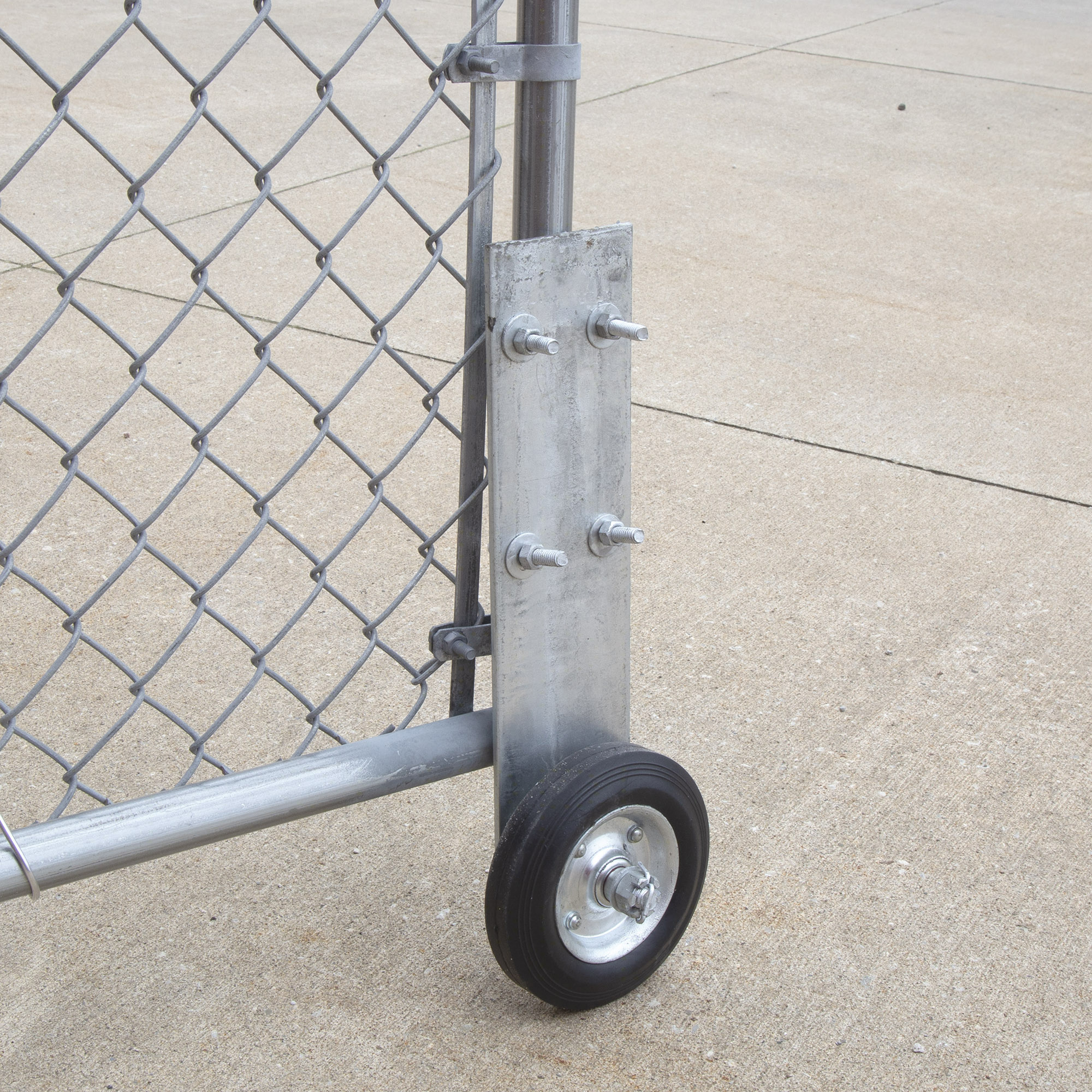 Chain Link Bolt-On Cantilever Gate Wheel Helper for 1 5/8