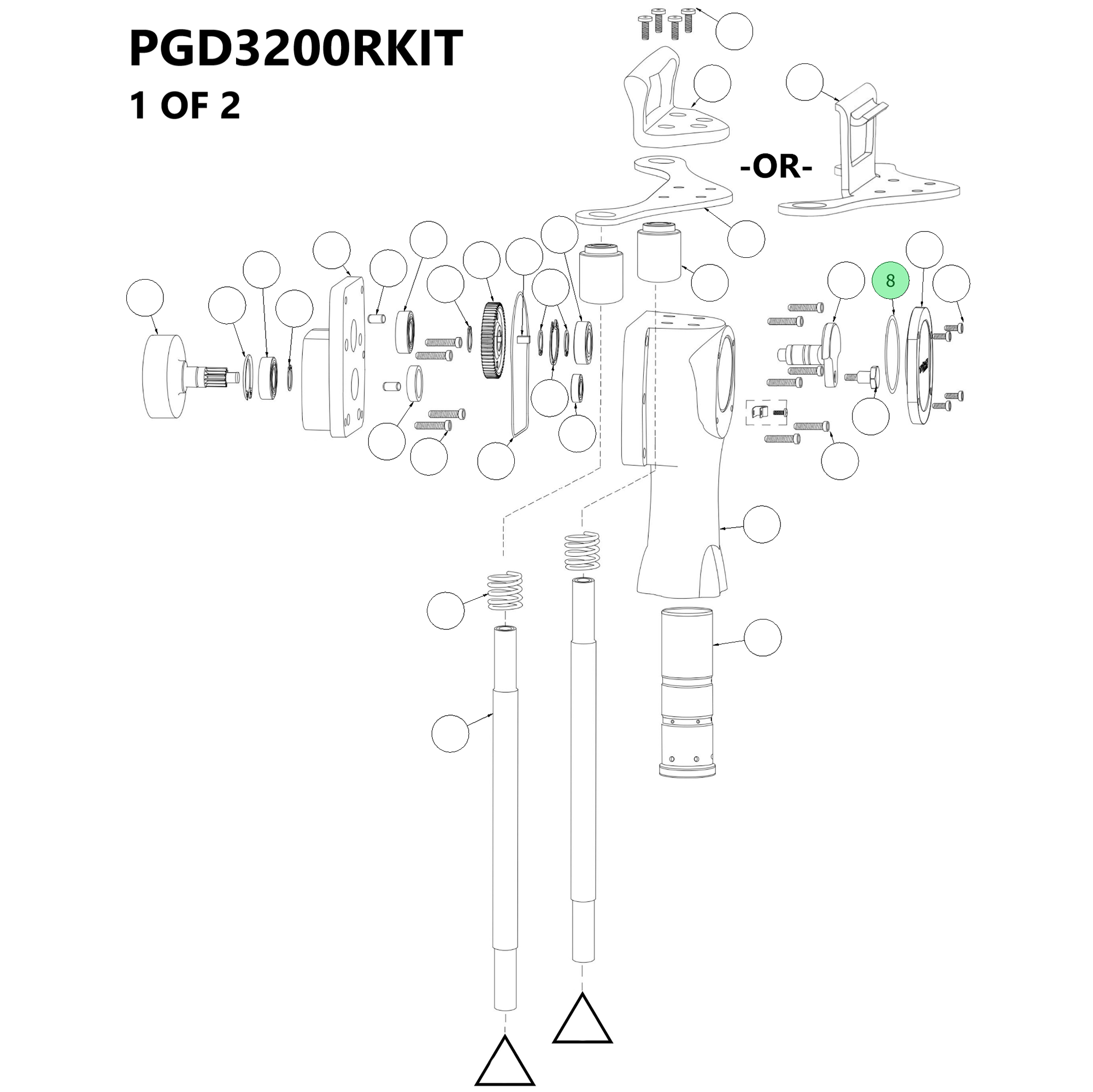 Chain Link Fence Parts Installation Diagram