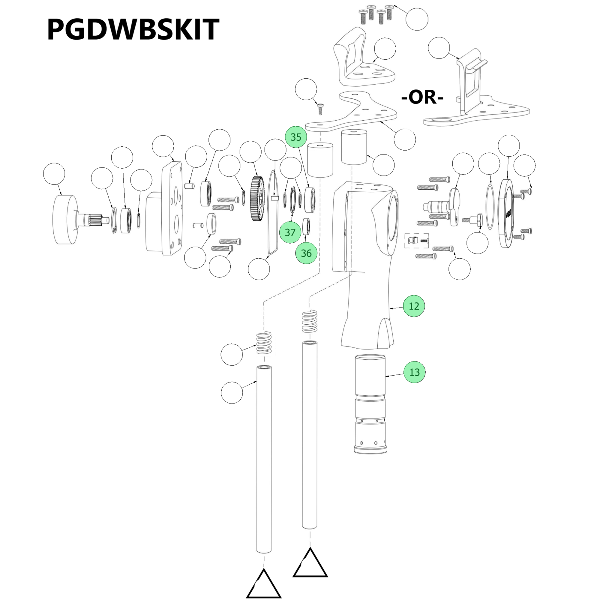 Chain Link Fence Parts Installation Diagram