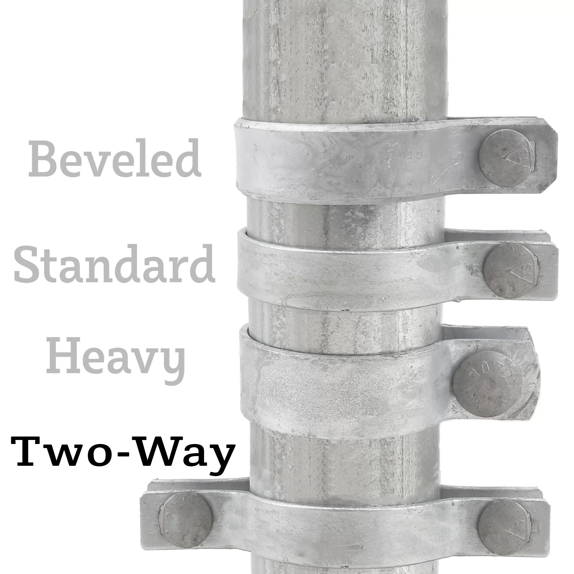 Two-Way Brace Band For Chain Link Fence