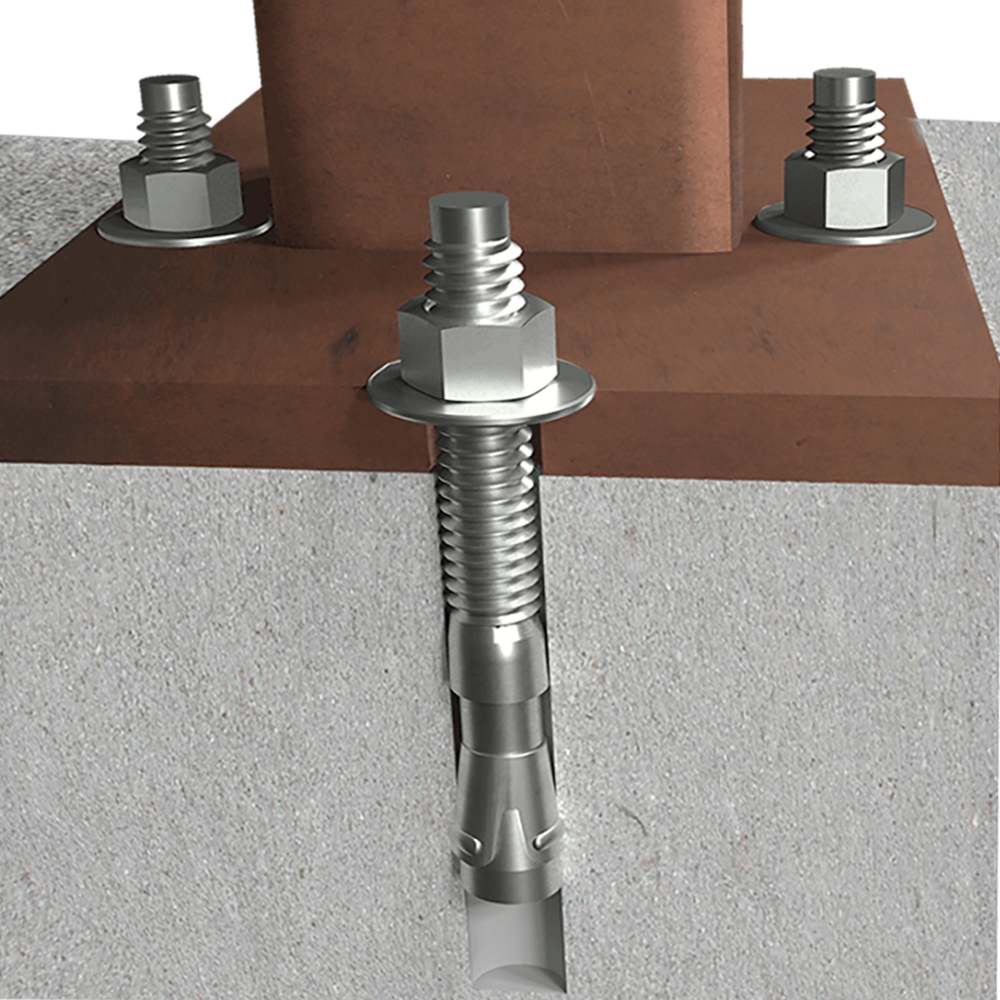 Wedge Bolt Installation Example