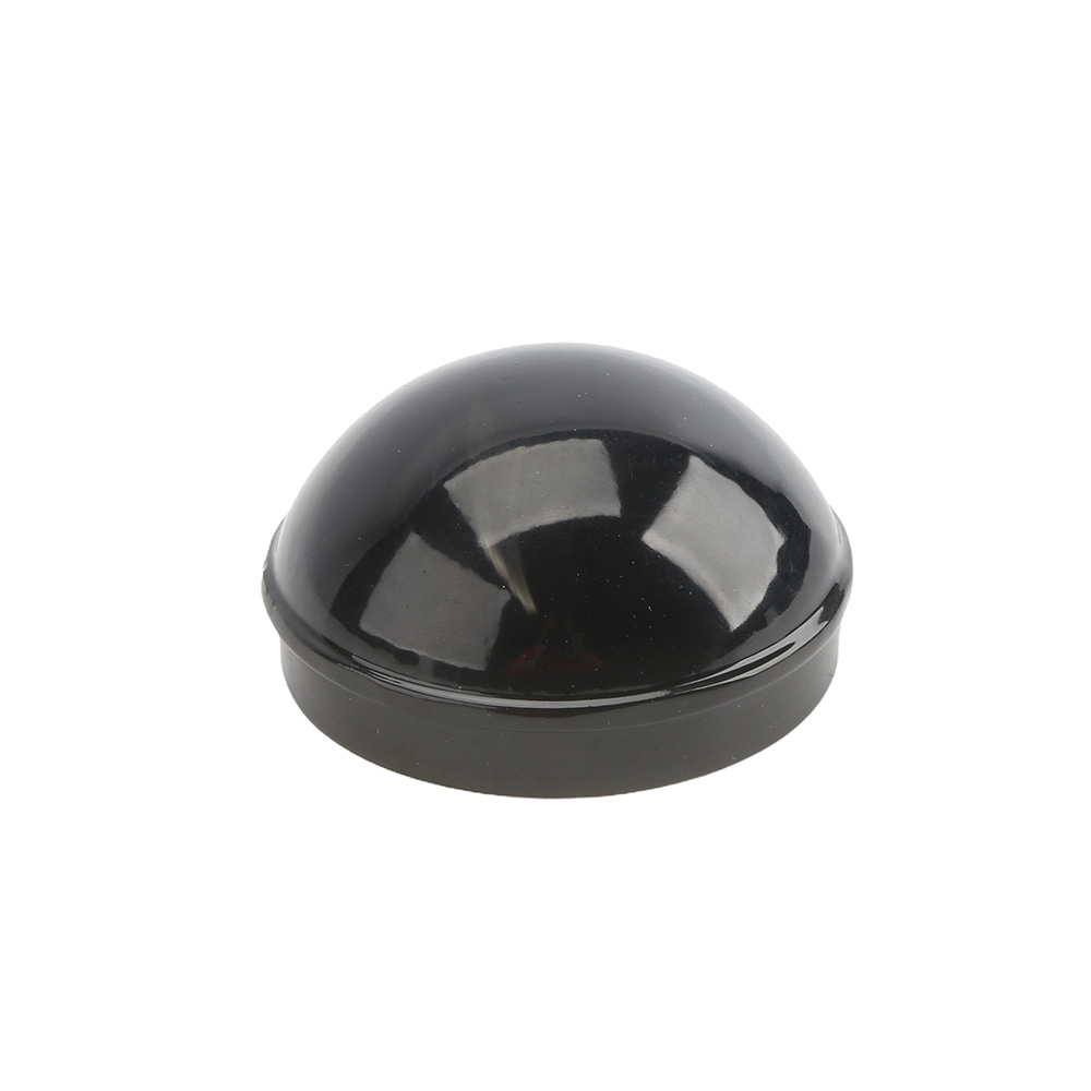 Black Dome Post Caps