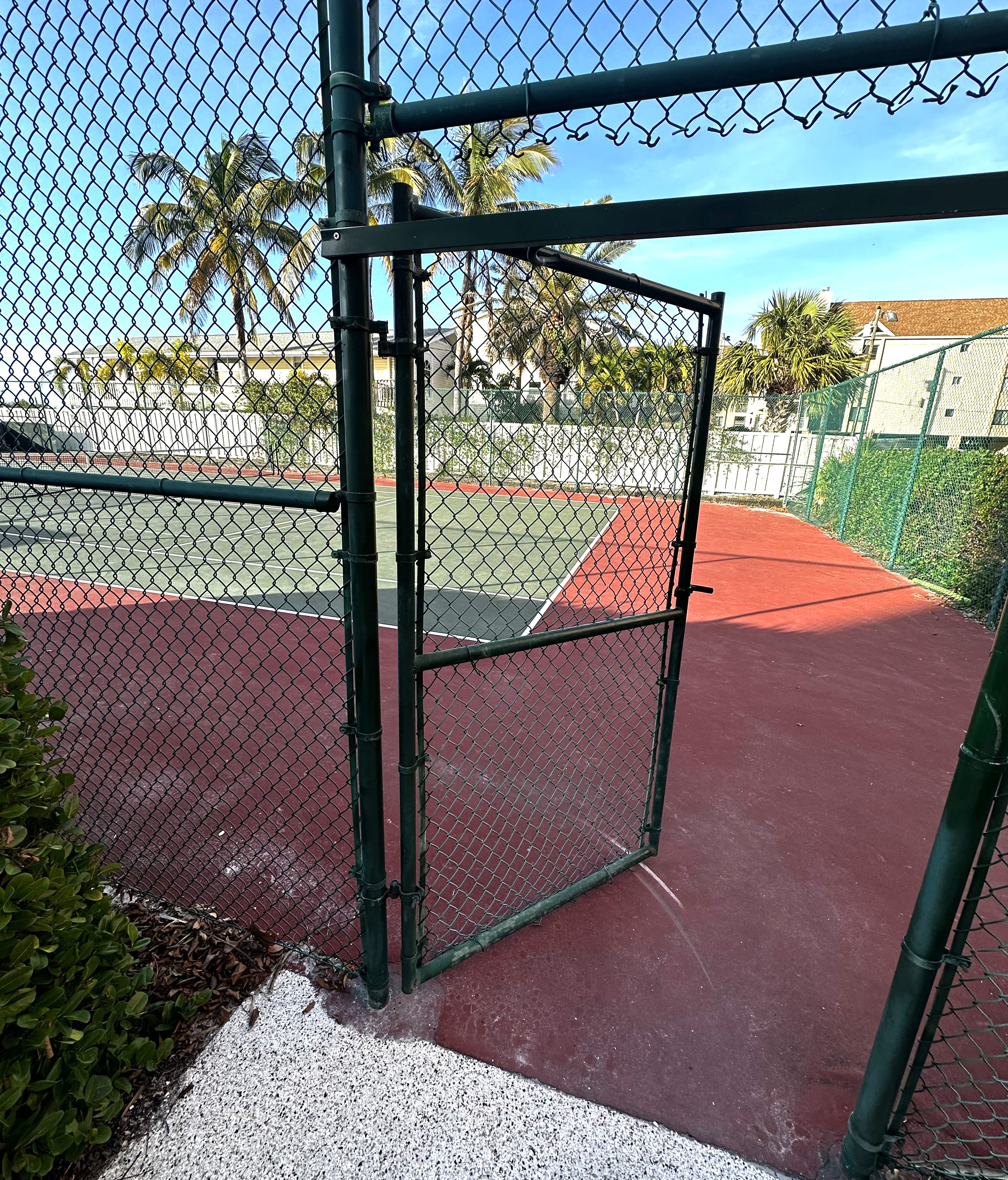 Chain Link Fence Gate