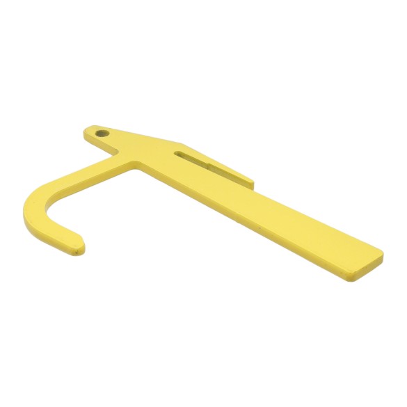 Yellow Clip Tool For Hanging Mesh