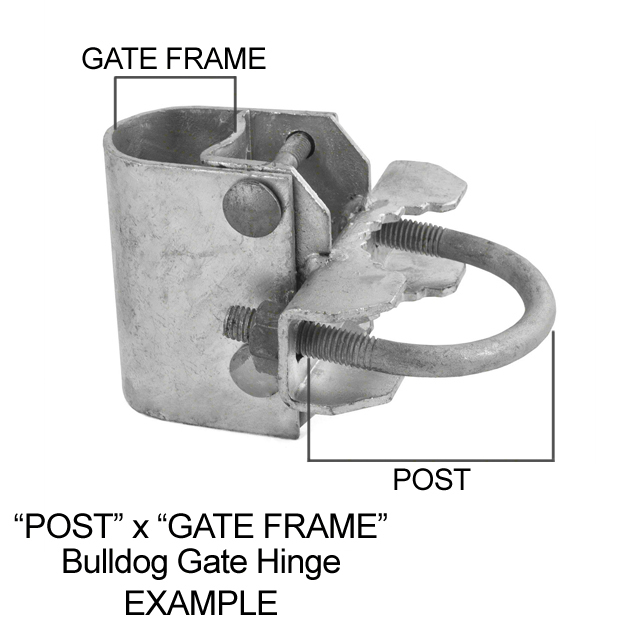 Bulldog Gate Hinge Diagram