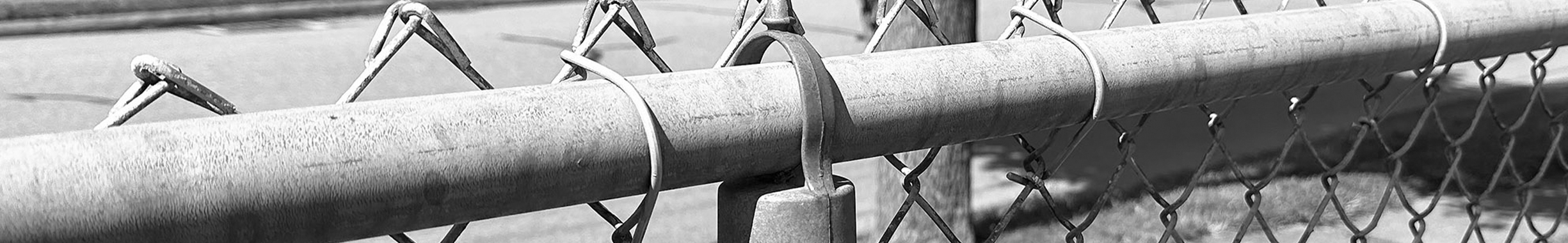 Background image of galvanized chain link fence